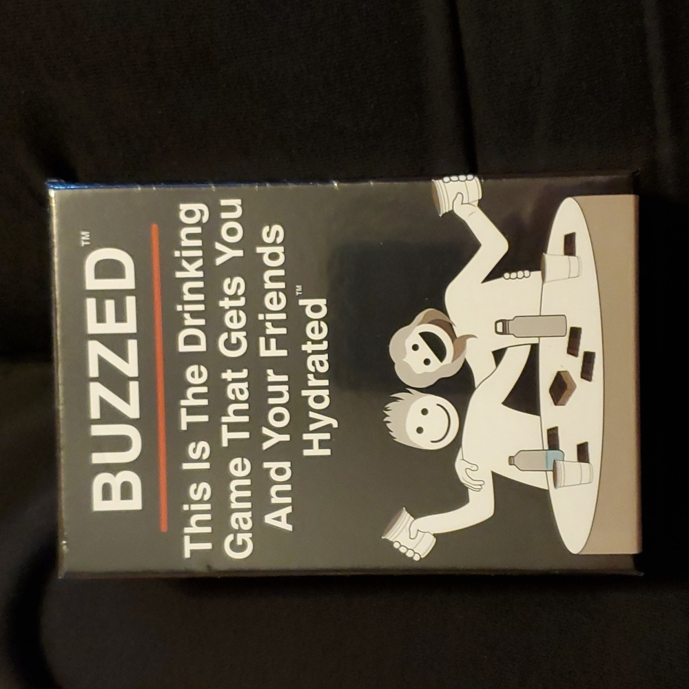 Brand new, sealed Buzzed drinking game